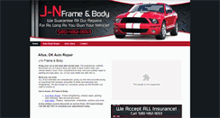 Desktop Screenshot of jnframeandbody.com